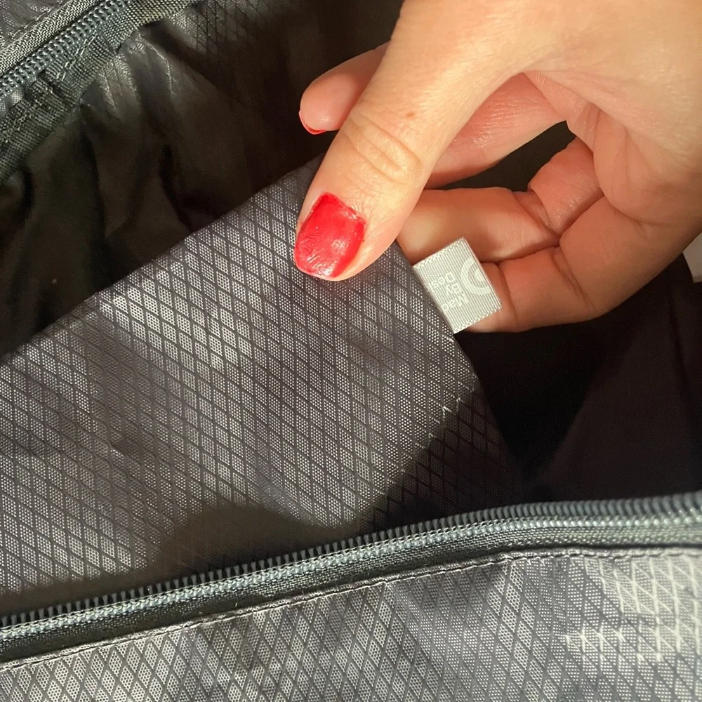 Gray Duffel Bag
